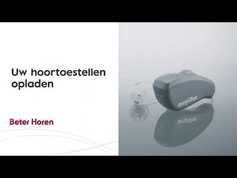 Het opladen van een gehoorapparaat | Beter Horen
