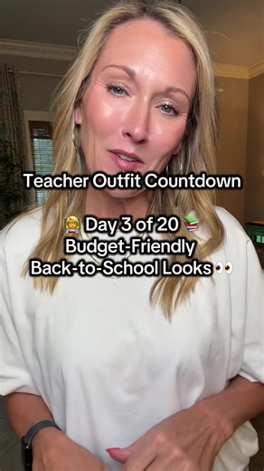 🍎✏️ Welcome to my Back-to-School Teacher Outfit Series! 👩‍🏫 If you're looking for comfy, classroom-approved outfits that won't break the bank, you're in the right place! I'll be sharing affordable teacher looks that are cute, practical, and perfect for those long days on your feet. Follow along so you don't miss a single outfit! ❤️ #TeacherOOTD #TeacherStyle #TeacherTok #BackToSchool #ClassroomStyle