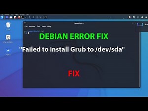 LINUX ERROR FIX:"Failed to install Grub to /dev/sda"