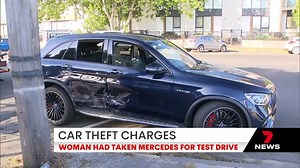 64K views · 734 reactions | A female thief, posing as a customer has tricked a car dealership worker to steal a Mercedes in South Melbourne. Before a test drive late yesterday, she convinced the worker to get out of the vehicle to close a door, then sped away. Police tracked the car to Port Melbourne, where she collided with a cyclist and rammed a police car. 7NEWS at 6pm | More local news: www.7news.com.au/news/vic #7NEWS | 7NEWS Melbourne | Facebook