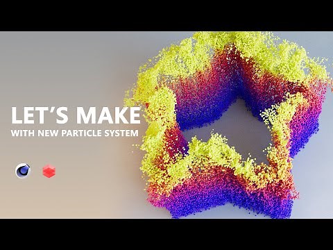 C4D new particles system- Data Mapper, Color Mapper with Vertex Map