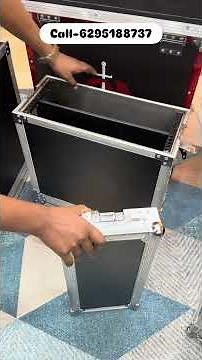 Heavy-Duty Flight Cases for DJ, Amplifier & Mixer