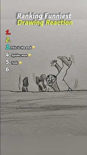 Ranking Funniest Drawing Reaction