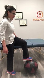 Standing Toe Taps | Artistry in Motion Physical Therapy and Wellness | ABQ, NM