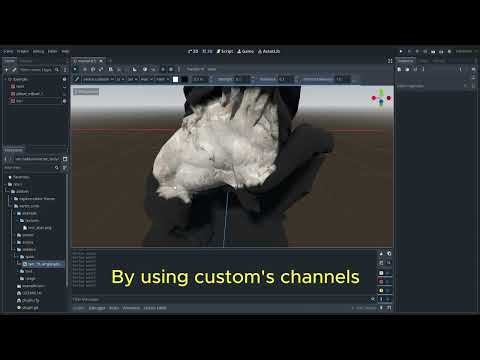 Godot Vertex Paint Tool – Working on using textures