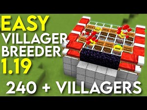 Best Villager Breeders For Minecraft Bedrock 1.19!