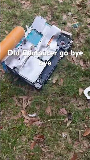 Computer destruction #funny #byebye #motherboard