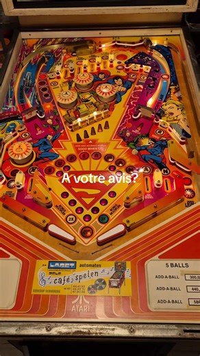 #superman #flipper #atari #pinball #belgique
