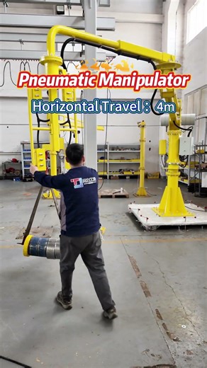 Pneumatic-assisted manipulator arm