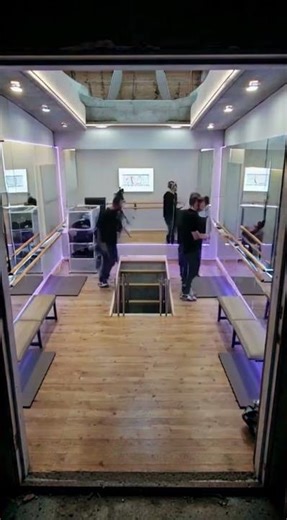 From Dirt Pit to Hidden Underground Dance Studio Incredible Build