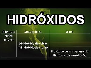 Hydroxides | Inorganic Formulation | IUPAC 2005