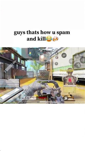 and thats how you use machine gun💪😂☠️#callofduty #codm #viral #gaming #gamer #viral #fyp #shorts