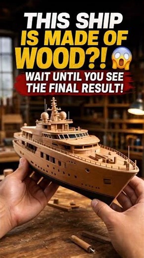 Handcrafted Modern Ship Miniature | Satisfying DIY Build #DIYMiniature