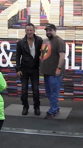 Songs by Springsteen on Instagram: "On this day in 2016 Bruce Springsteen continued his promotional book tour, stopping at 2nd & Charles in Kennesaw, Georgia to meet fans."