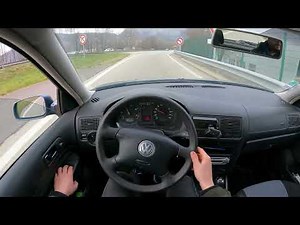 🔥 Volkswagen Golf IV MK4 1.9 TDi 90 2004 POV Driving HD 4K Wembley+ فولكس فاغن غولف