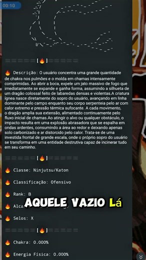 THREE JUTSUS IN THE NARUTO RPG - IGORI KATON #naruto #anime