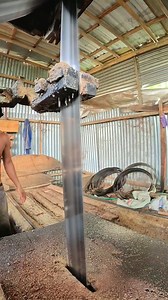 3.5K views · 17 reactions | The bandsaw then cuts the log into manageable pieces | Sawmill & Woodworking | Facebook