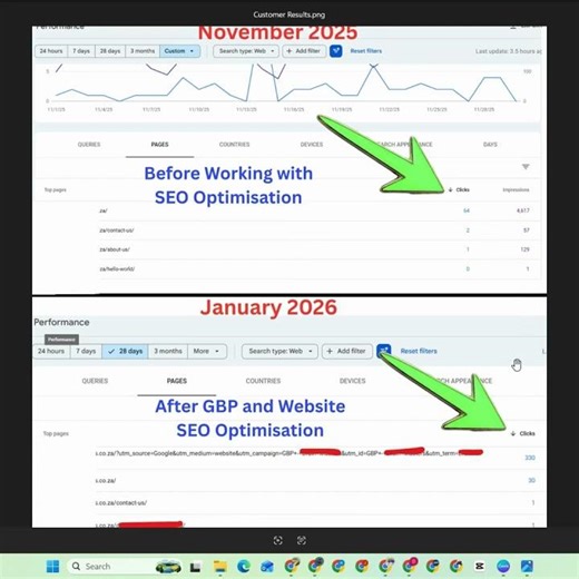Local SEO Results for January #localseoservices #seoforcontractors #seoservices