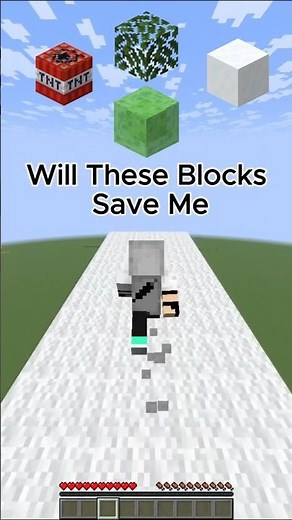 Which Blocks Prevent Fall Damage in Minecraft? (Experiment #2) #minecraft