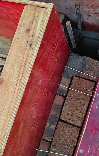 Concrete Pouring with Film Faced Plywood Formwork #plywood