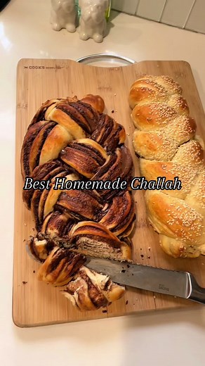 The best Challah recipe ever. Ive been using this for years and its a showstopper, i promise!! 🥖❤️ 2 teaspoons yeast 1 cup lukewarm water 4 1/2 cups all-purpose flour 1/3 cup granulated sugar 2 teaspoons salt 2 large eggs 1 large egg yolk (reserve the white for the egg wash) 1/4 cup vegetable oil 1. Activate yeast (water, yeast, tbsp sugar) 2. Mix dry (flour, rest of sugar, salt) 3. Make well in center 4. Add eggs, yolk, oil 5. Mix into slushie 6. Add yeast 7. Mix, kneed 6-8 min. 8. Let rise fo