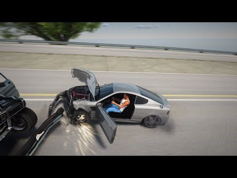 GTA SA CARS DEFORM || CAR CRASH