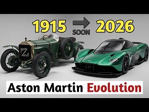 Aston Martin Evolution 1915–2026 | 111 Years of Iconic Design in 2 Minutes