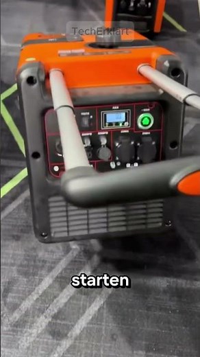 Strom überall: Der leiseste Inverter-Generator! ⚡🔋 #Generator #Notstrom #CampingLife