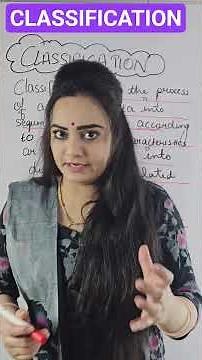 Understand Classification Once & For All | Class 11 BST Notes
