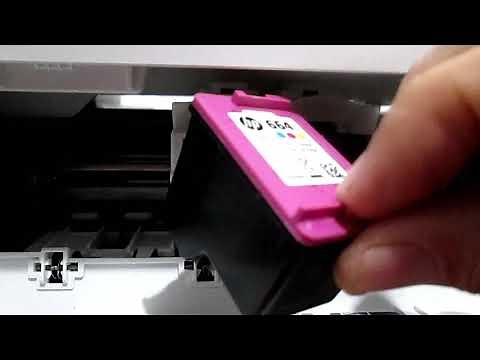 CÓMO COLOCAR CARTUCHOS A IMPRESORA HP DeskJet Ink Advantage 1115 / 1118 / 1112 / 1111 / 1110 ...