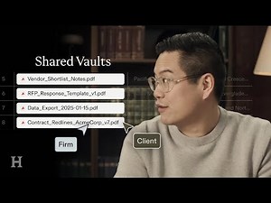 Shared Vaults Tutorial: Secure Client Collaboration in Harvey