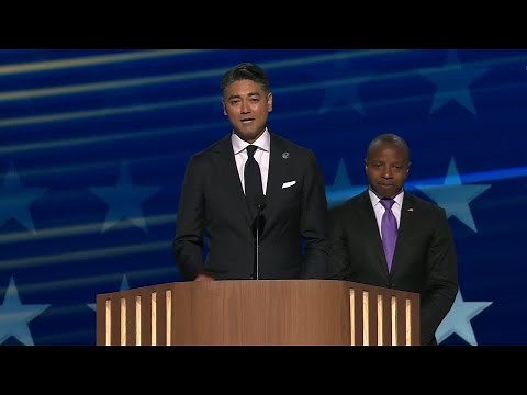 Cincinnati mayor Aftab Pureval delivers speech at Democratic National Convention