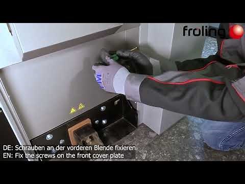 Fröling PE1 Pellet - Verbrennungsrost kontrollieren