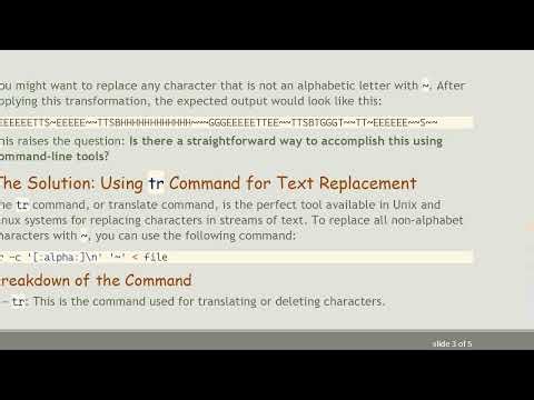 How to Replace Non-Letter Characters with ~ in a String Using sed or awk