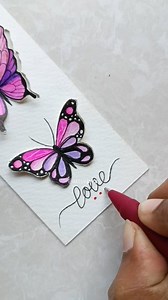 504K views · 10K reactions | Butterflies 曆﫶 Pop-up Butterfly Bookmark  懶 DIY BOOKMARK 懶 . . ORIGINAL ✅ . . DON'T COPY WITHOUT PERMISSION  . Don't repost  . . . . . . #artsyjayas #art #bookmarkpainting #papercraft #butterflybookmark #tulipbookmark #acrylicpainting #gouche #reels #explore #explorepage #bhfyp | Artsy Jayas | Facebook