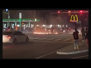 Cars block traffic doing donuts Saturday night | WTOL 11