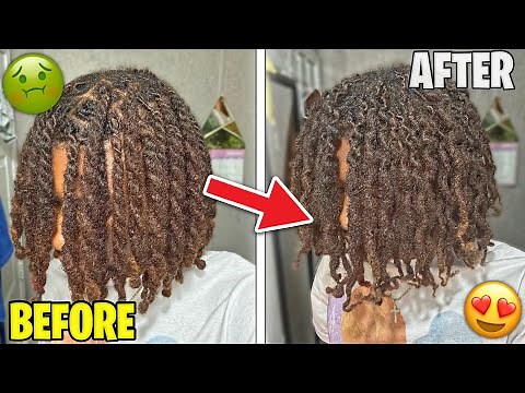 HOW TO GET CURLY DREADLOCKS IN 2024! | *2 STRAND TWIST OUT RESULTS*