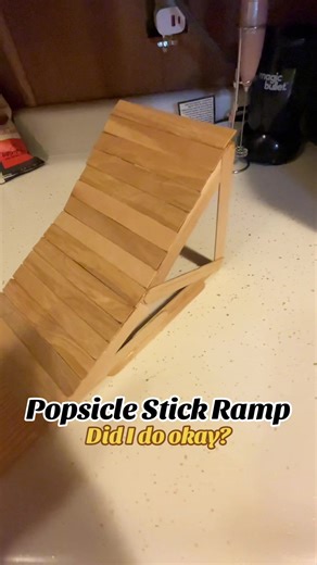 DIY Popsicle Stick Ramp for Fingerboarding