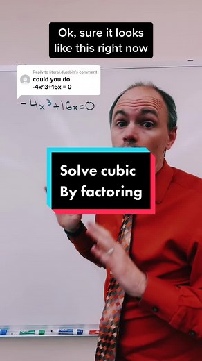 Factoring Cubic Equations Made Easy with GCF | Math Teacher Tips