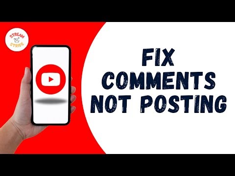 HOW TO FIX YOUTUBE COMMENTS NOT POSTING