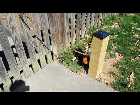 Gate Closer - Installing a Colonial Cannonball Automatic Gate Closer