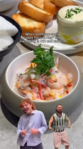 Nếp Cafe on Instagram: "Everything on the NEP Happy Hour menu is $12 or less 😮‍💨🔥 Yes, really. Big flavors, small prices, zero excuses. Happy Hour Hours: Monday–Friday, 2–5 PM Pull up early. Eat good. Don’t sleep. #NEPCafe #HappyHour #Under12 #OCFoodies"