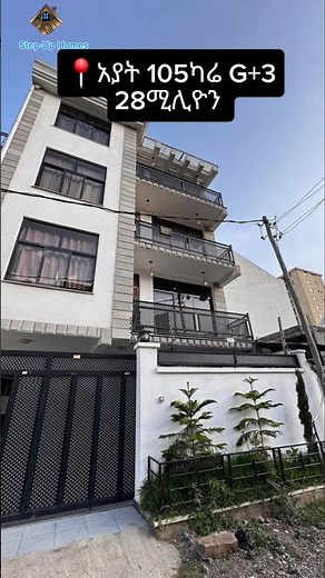 🏠 Modern G+3 House for Sale in Ayat | 105 Sqm | Only 28 Million Birr | Step Up Homes Ethiopia 🇪🇹