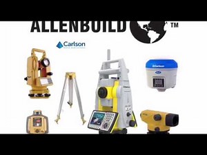 Carlson BRX6+ GPS with SurvPC stakeout .dwg on RT4 tablet on construction site