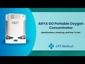 ARYA GO Portable Oxygen Concentrator - Specifications, Unboxing, and How To Use!