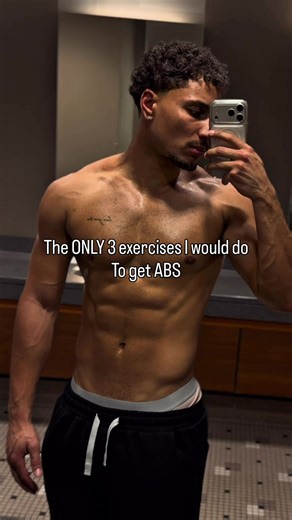 My favorite ab workouts to make them pop. I wouldn’t do all three the same day, just choose 2 when you’re hitting abs #abworkouts