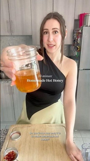 Easy 10 Minute Homemade Hot Honey