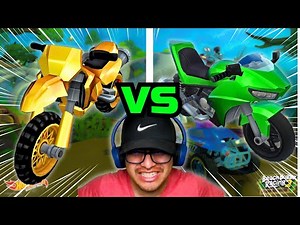 CARRERAS ÉPICAS: SANDSTORM vs BLADE 1000RR ¡Enfrentamiento de Motos definitiva!