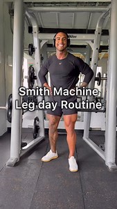 The Only 4 Smith Machine Exercises You Need for Strength & Growth for your Legs 1. Platz Squats The ultimate quad-builder. Platz squats force your quads to take center stage while improving depth and mobility, making them a go-to for leg development. 2. Split Squats A single-leg strength staple. Split squats build balance, target your quads and glutes, and help correct muscle imbalances. 3. Sumo Squats Perfect for inner thighs and glutes. The wide stance shifts focus to the adductors and glutes,
