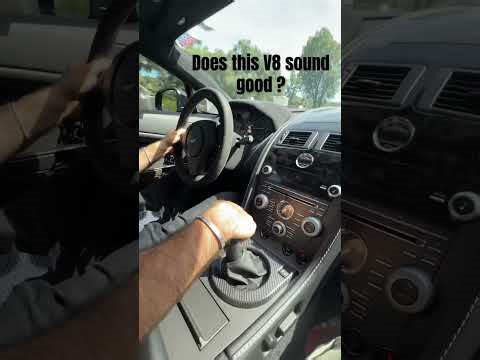 Aston Martin Vantage stock exhaust